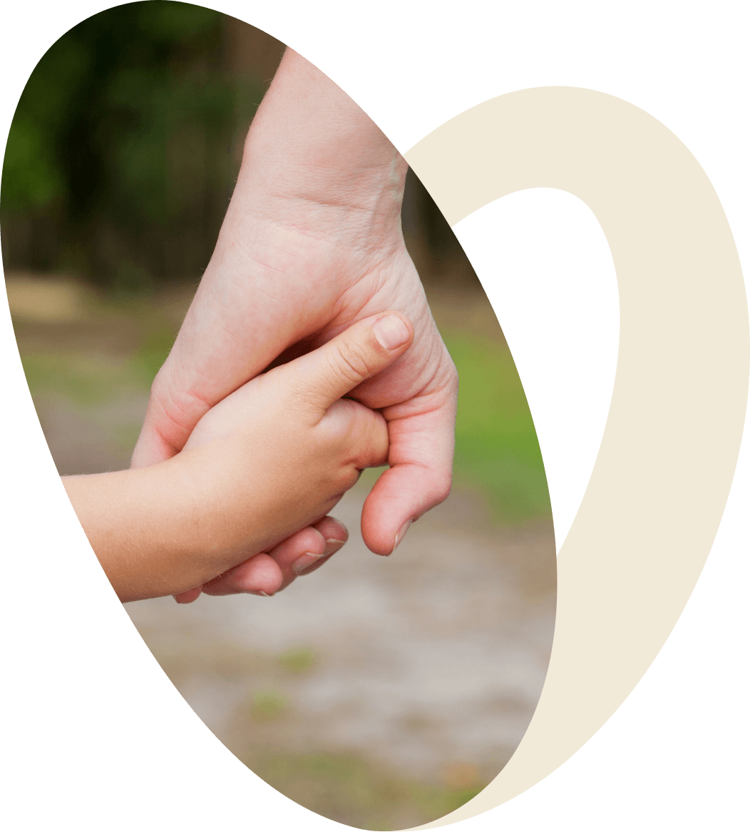 Holding hands